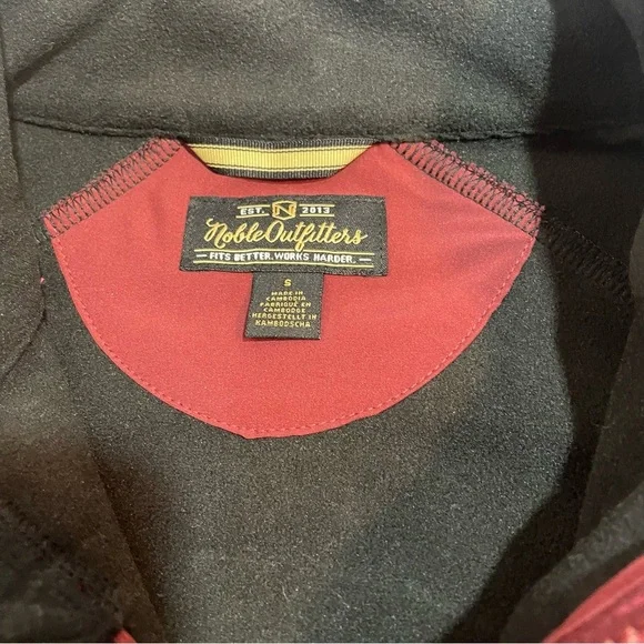 Noble Outfitters NWT Utility Jacket Full-Zip Hip-Length. Size Small. - Picture 6 of 13